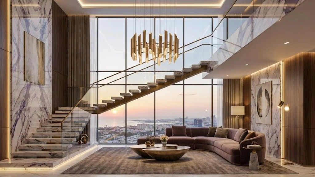 royal saeed towers royal duplex interior luxury egypt